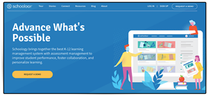 Schoology Login Screen Pic